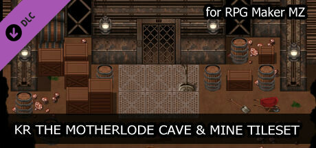 RPG Maker MZ - KR The Motherlode Cave and Mine Tileset