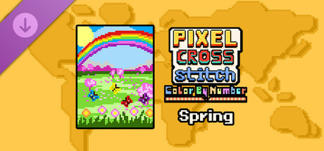 Pixel Cross Stitch - Spring Pack