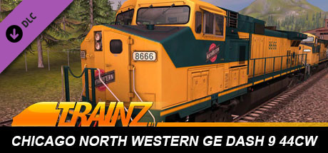 Trainz 2022 DLC - Chicago North Western GE Dash 9 44CW