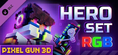 Pixel Gun 3D - RGB Hero Set DLC
