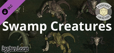 Fantasy Grounds - Jans Token Pack 25 - Swamp Creatures