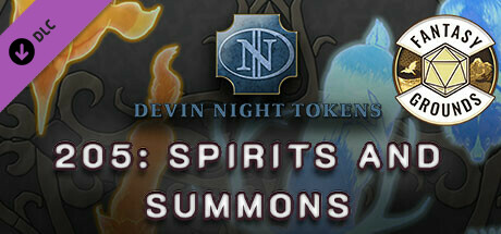 Fantasy Grounds - Devin Night Pack 205: Spirits and Summons