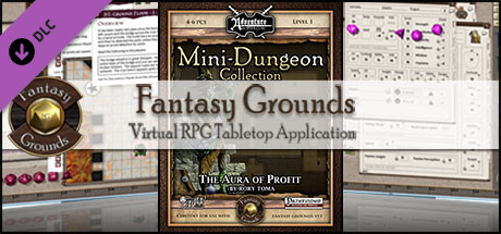 Fantasy Grounds - Mini-Dungeon #023: The Aura of Profit (PFRPG)