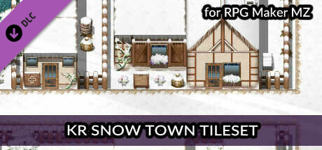 RPG Maker MZ - KR Snow Town Tileset