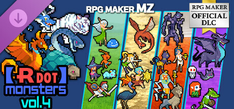 RPG Maker MZ - Rdot monsters vol.4