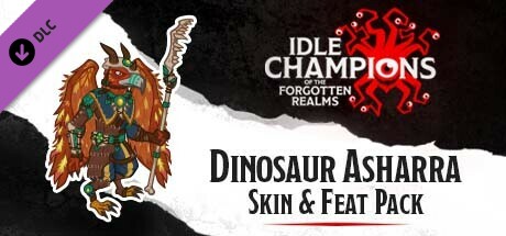 Idle Champions - Dinosaur Asharra Skin & Feat Pack