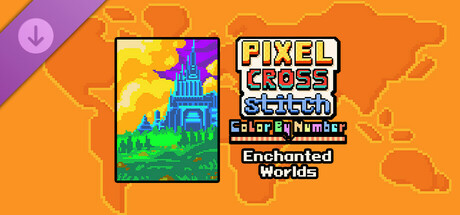 Pixel Cross Stitch - Enchanted Worlds Pack