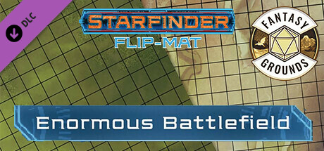 Fantasy Grounds - Starfinder RPG - Starfinder Flip-Mat - Enormous Battlefield