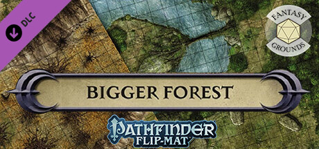 Fantasy Grounds - Pathfinder RPG - Pathfinder Flip-Mat - Bigger Forest