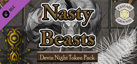 Fantasy Grounds - Devin Night Token Pack 142: Nasty Beasts