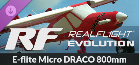 RealFlight Evolution - E-flite Micro DRACO 800mm