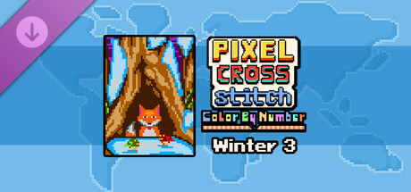 Pixel Cross Stitch - Winter Pack 3