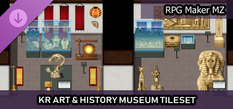 RPG Maker MZ - KR Art and History Museum Tileset