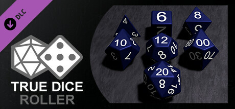 True Dice Roller - Navy Matte Dice