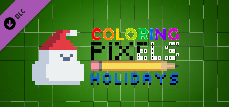 Coloring Pixels - Winter Holidays Pack