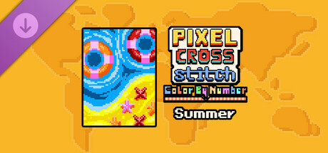 Pixel Cross Stitch - Summer Pack
