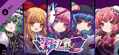 Touhou Blooming Chaos 2 - Chara Pack 4:Ibuki Suika/Ibaraki Kasen/Shikieiki/Hinanawi Tenshi/Hata no Kokoro