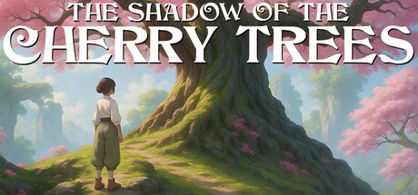 The shadow of the cherry trees
