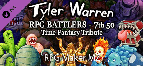 RPG Maker MZ - Tyler Warren RPG Battlers 7th 50 - Time Fantasy Tribute