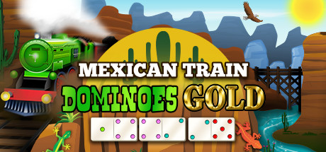 Mexican Train Dominoes Gold