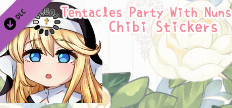 Tentacles Party With Nuns Chibi Stickers