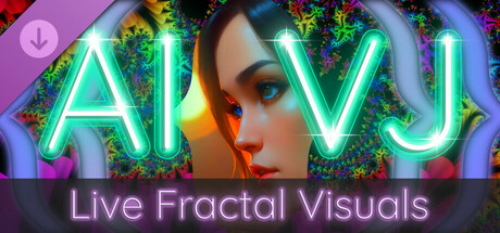 AI-VJ - Live Fractal Visuals