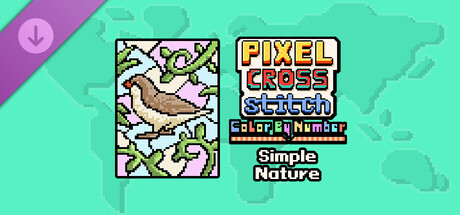 Pixel Cross Stitch - Simple Nature Pack