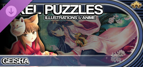 Pixel Puzzles Illustrations & Anime - Jigsaw Pack: Geishas