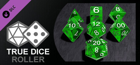 True Dice Roller - Emerald Gem Dice