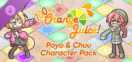 100% Orange Juice - Poyo & Chuu Character Pack