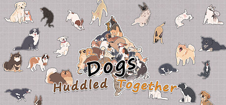 Dogs Huddled Together 挤在一起的狗狗们