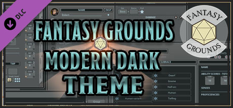 Fantasy Grounds - FG Theme - Modern Dark Theme