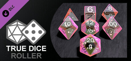 True Dice Roller - Sakura Glass Dice