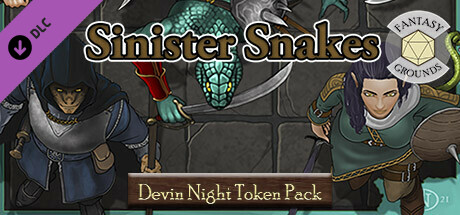 Fantasy Grounds - Devin Night Token Pack 159: Sinister Snakes