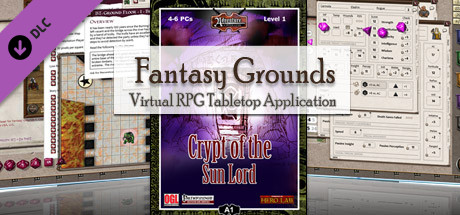 Fantasy Grounds - 3.5E/PFRPG: A01: Crypt of the Sun Lord