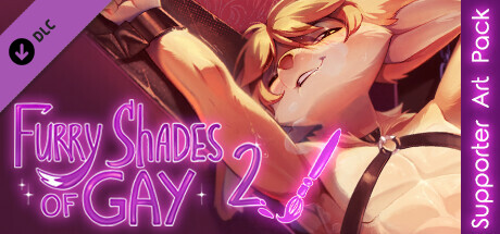 Furry Shades of Gay 2: A Shade Gayer - Supporter Art Pack