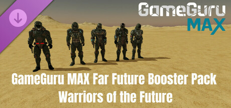 GameGuru MAX Far Future Booster Pack - Warriors of the Future