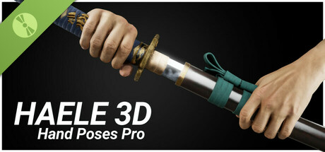 HAELE 3D - Hand Poses Pro - Drawing References Demo