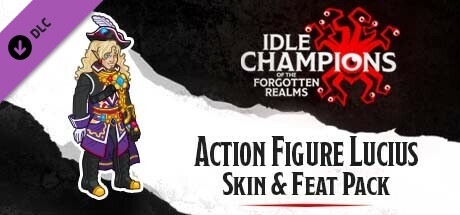 Idle Champions - Action Figure Lucius Skin & Feat Pack