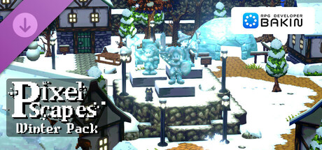 RPG Developer Bakin PixelScapes Winter Pack