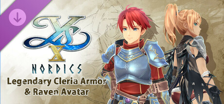 Ys X: Nordics - Legendary Cleria Armor & Raven Avatar