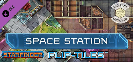 Fantasy Grounds - Starfinder RPG - Flip-Mat - Space Station