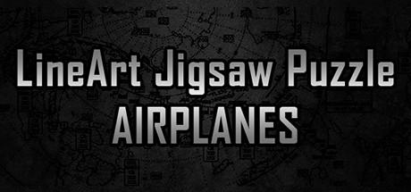 LineArt Jigsaw Puzzle - Airplanes