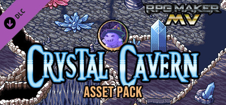 RPG Maker MV - Crystal Cavern Asset Pack