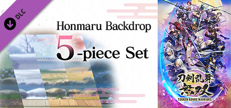 Touken Ranbu Warriors - Honmaru Backdrop 5-piece Set