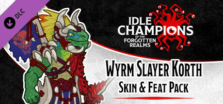 Idle Champions - Wyrm Slayer Korth Skin & Feat Pack