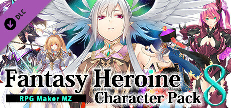 RPG Maker MZ - Fantasy Heroine Character Pack 8