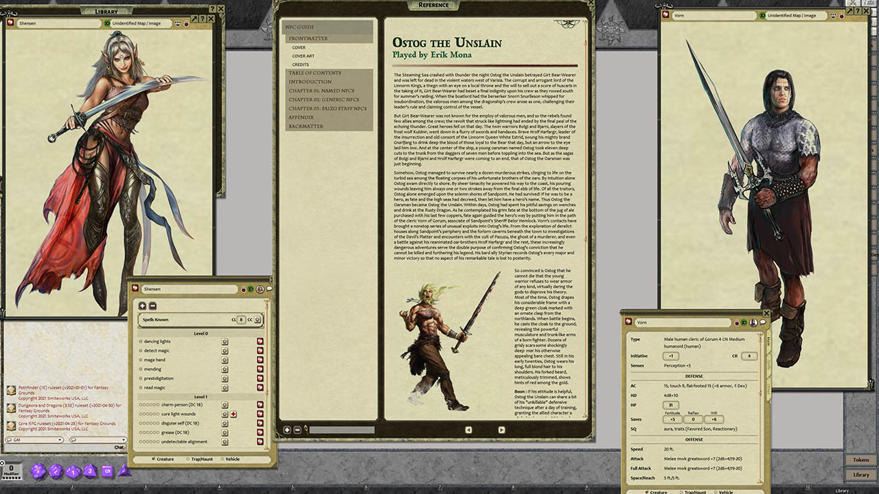Fantasy Grounds - Pathfinder RPG - Chronicles: NPC Guide