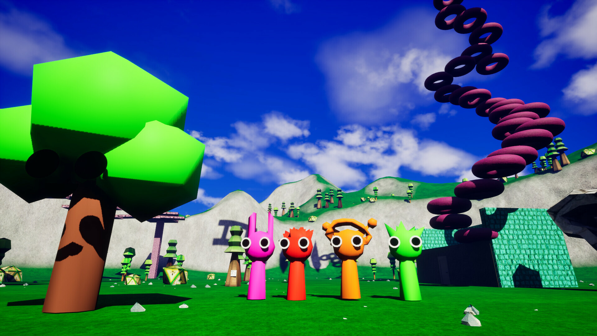 Sprunki Rise of Horror Demo