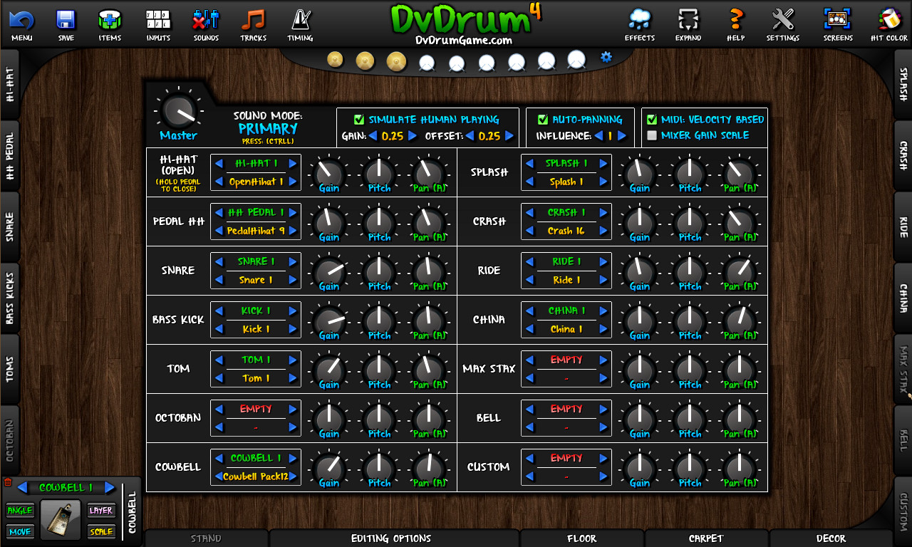 DvDrum - Cowbell Sound Pack